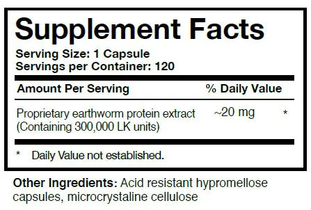 Boluoke® Lumbrokinase 60 caps