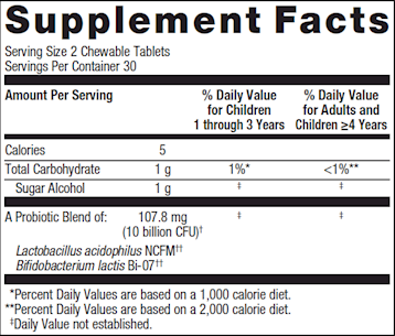 MetaKids Probiotic 60 tabs