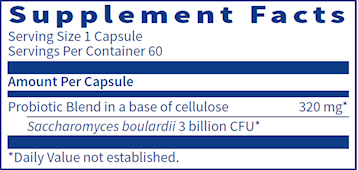 Saccharomyces Boulardii 60 vegcap