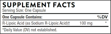 R-Lipoic Acid 60 caps
