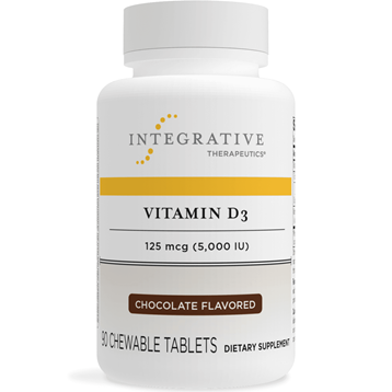 Vitamin D3 5,000 IU Choc. Flavor 90 tabs