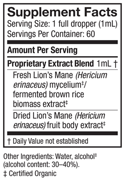 Lion's Mane Extract 2 oz