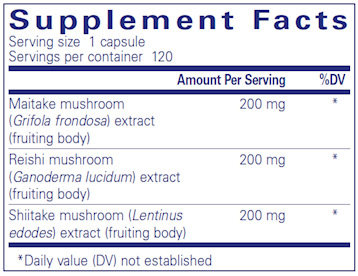 M/R/S Mushroom Formula 120 vegcaps